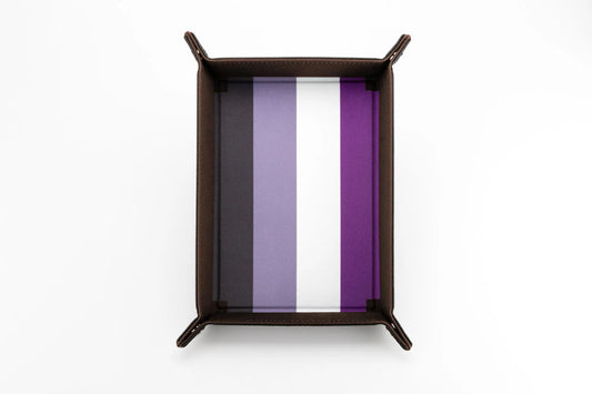 Asexual Flag Fold-Up Dice Tray