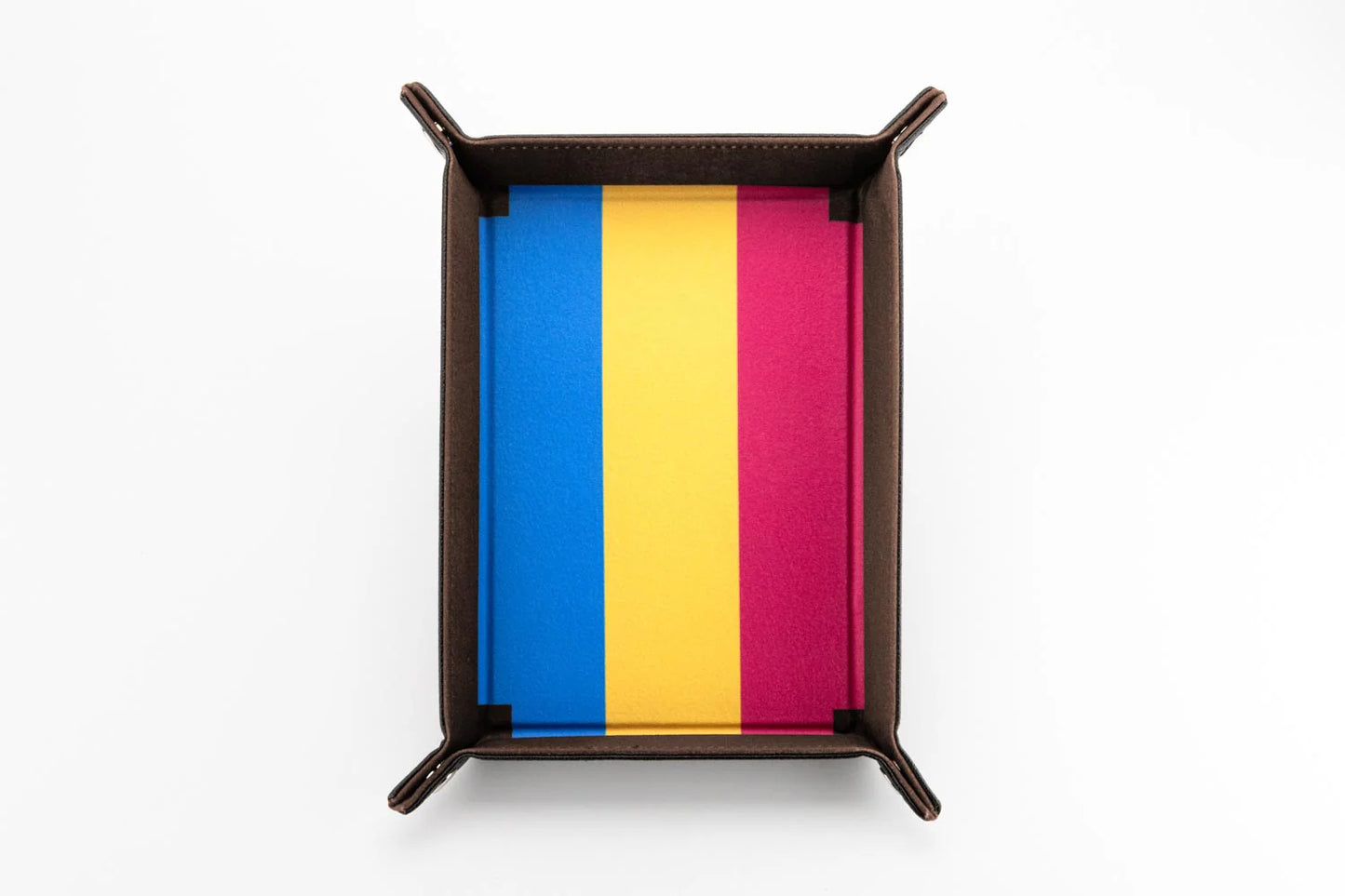 Pansexual Flag Fold-Up Dice Tray