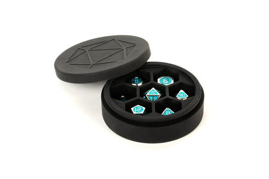 FanRoll: Silicone Round Dice Case (Black)