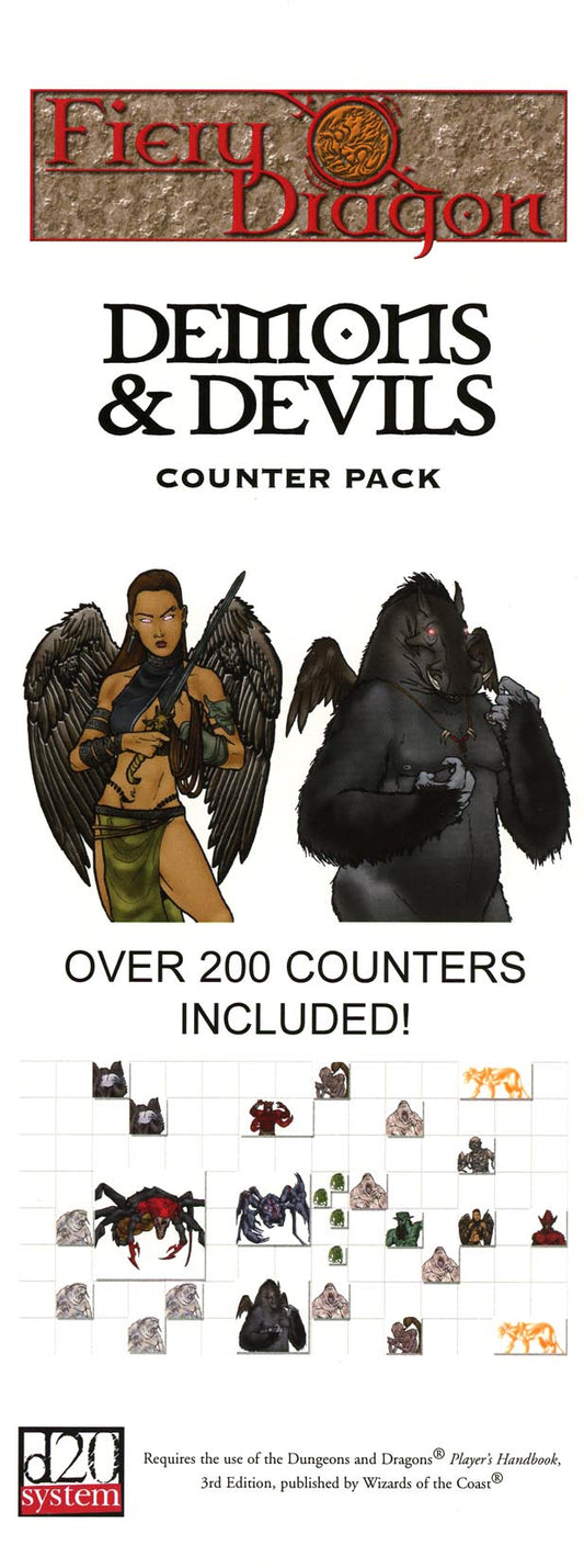 Fiery Dragon: Demons & Devils Counters Pack
