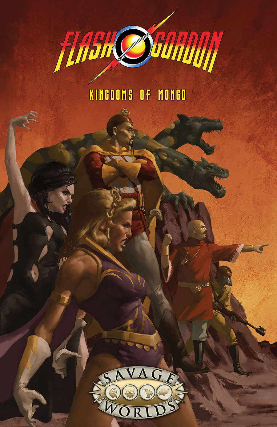 Savage Worlds: Flash Gordon - Kingdoms of Mongo