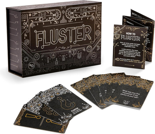 Fluster: Ice Breakers and Deep Conversation Cards