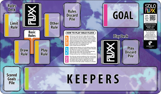 Fluxx: Solo Fluxx Playmat