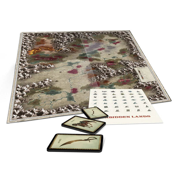 Forbidden Lands: The Bloodmarch - Map & Cards Pack