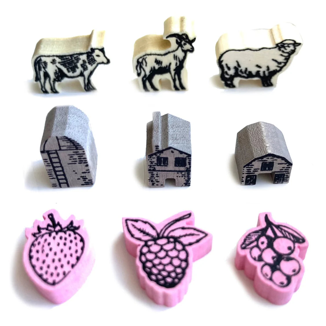 Fromage: Deluxe Wooden Tokens