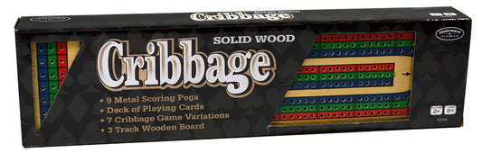 Cribbage (Solid Wood Board)