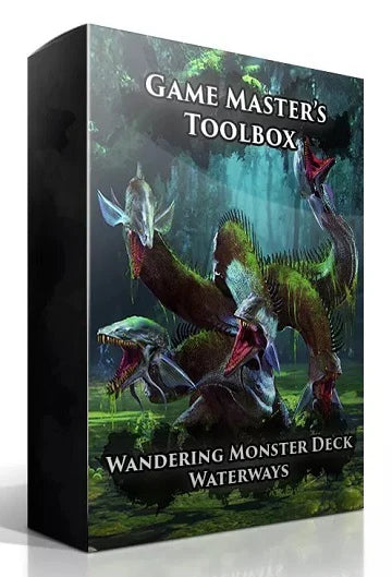 Game Master's Toolbox: Wandering Monsters Deck - Waterways