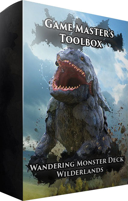 Game Master's Toolbox: Wandering Monsters Deck - Wilderlands