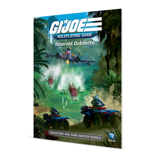 G.I. JOE: Roleplaying Game - Emerald Oubliette Adventure and Game Master Screen