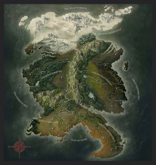 Grim Hollow: Fabric Map of Etharis