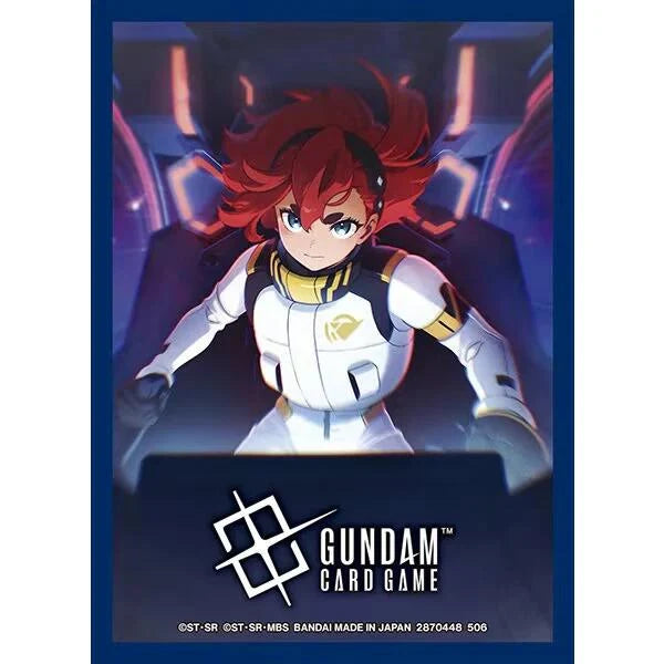 Gundam Card Game: Official Card Sleeves 02 - Suletta Mercury (70)