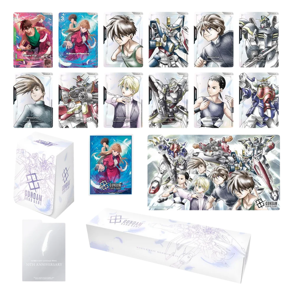 Gundam Card Game: Premium Accessory Set - Mobile Suit Gundam Wing (PB01)