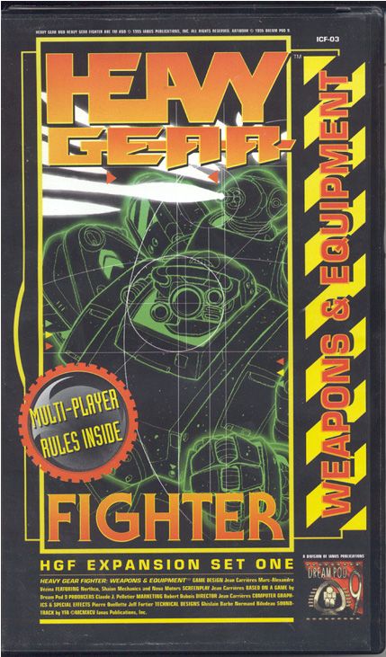 Heavy Gear Fighter: Weapons & Equipment