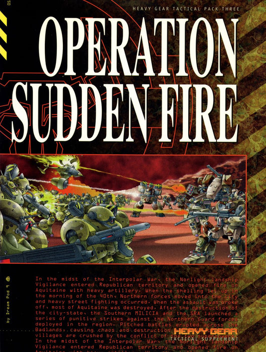 Heavy Gear: Operation Sudden Fire