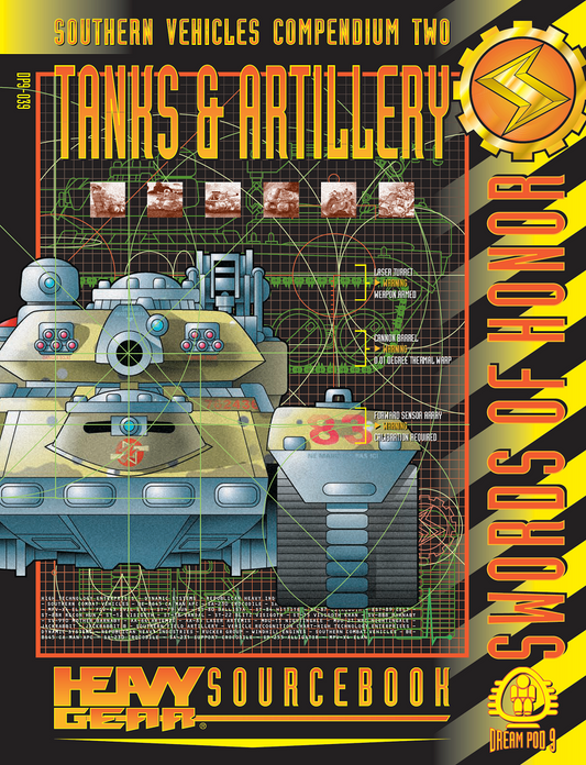 Heavy Gear: Southern Vehicles Compendium Two - Tanks & Artillery
