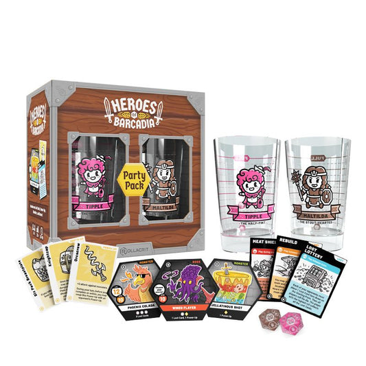 Heroes of Barcadia: Party Pack Game Expansion