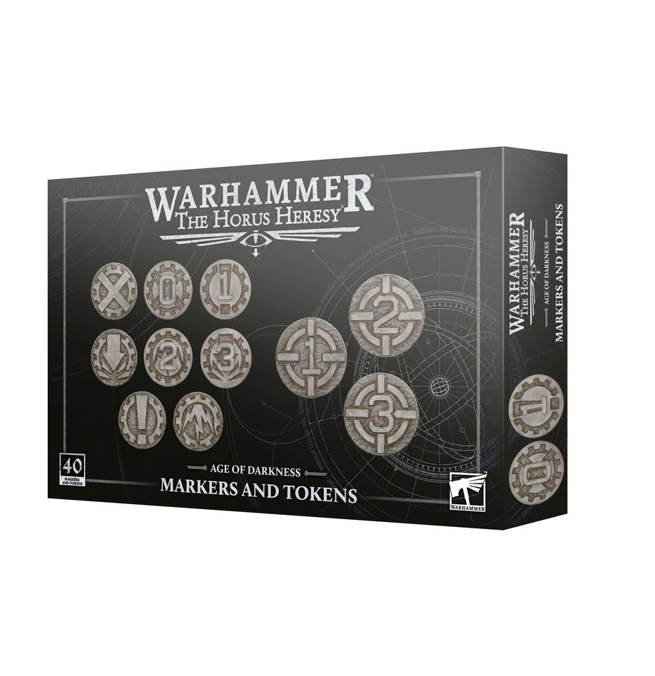 Warhammer: The Horus Heresy - Age of Darkness: Markers and Tokens
