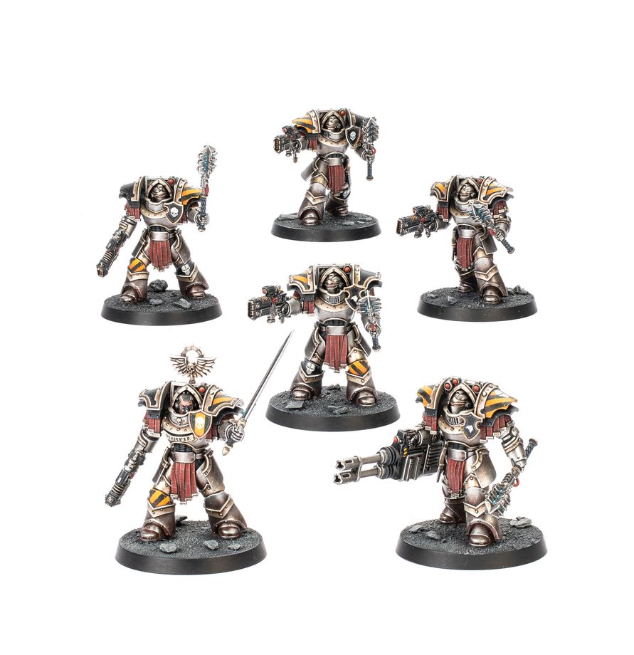Warhammer: The Horus Heresy - Legiones Astartes: Cataphractii Terminators with Volkite Chargers & Power Mauls