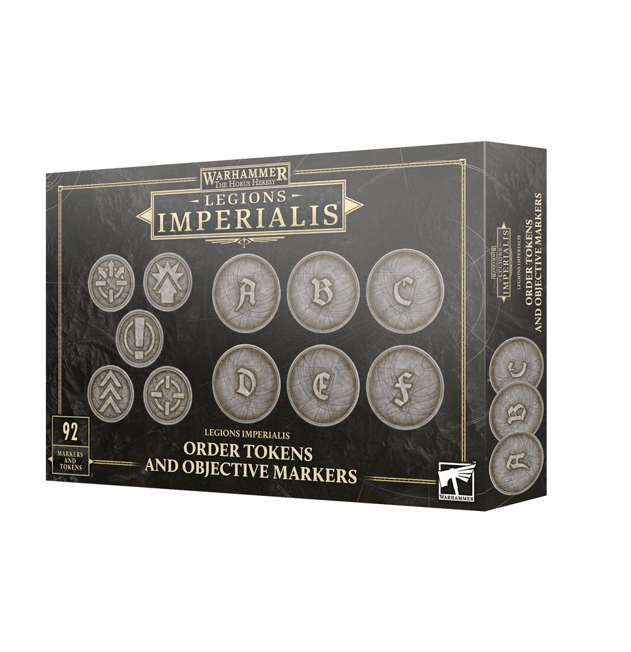 Warhammer: The Horus Heresy - Legions Imperialis: Order Tokens and Objective Markers