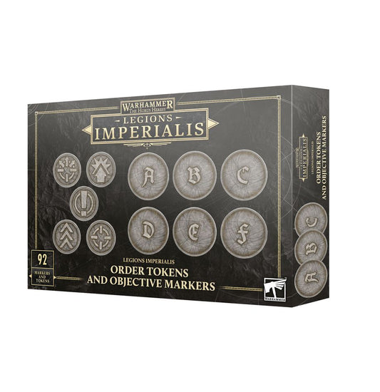 Warhammer: The Horus Heresy - Legions Imperialis: Order Tokens and Objective Markers