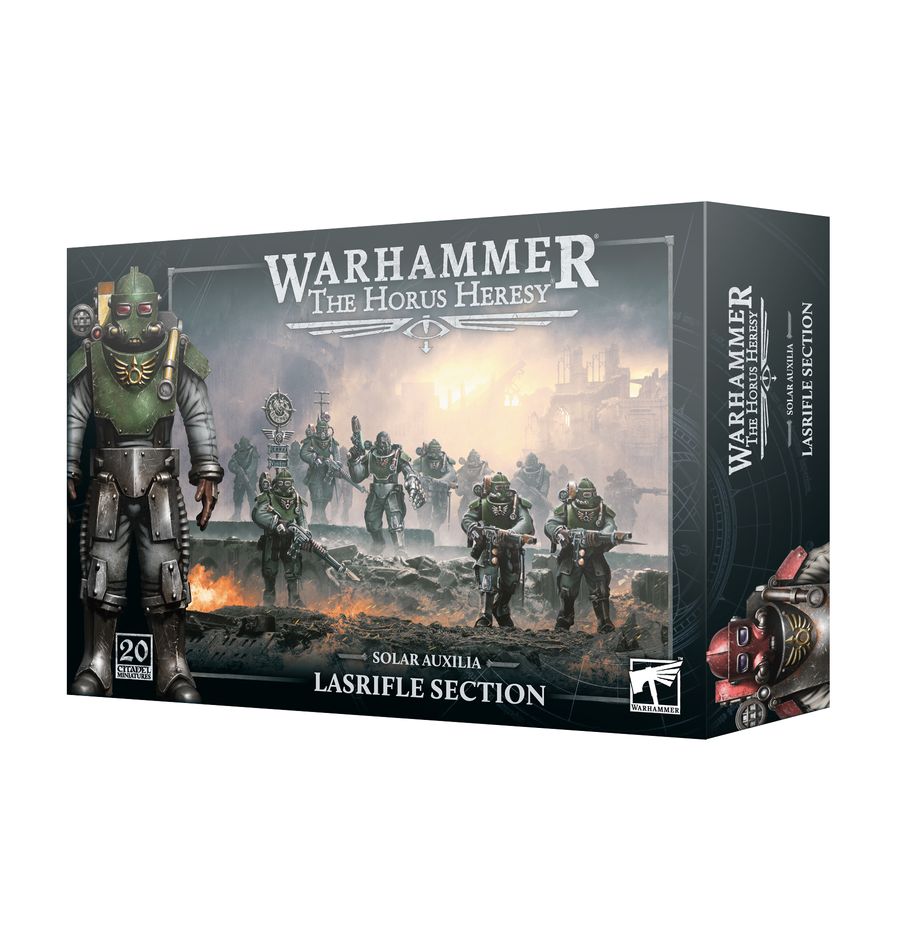 Warhammer: Age of Sigmar - Solar Auxilia: Lasrifle Section