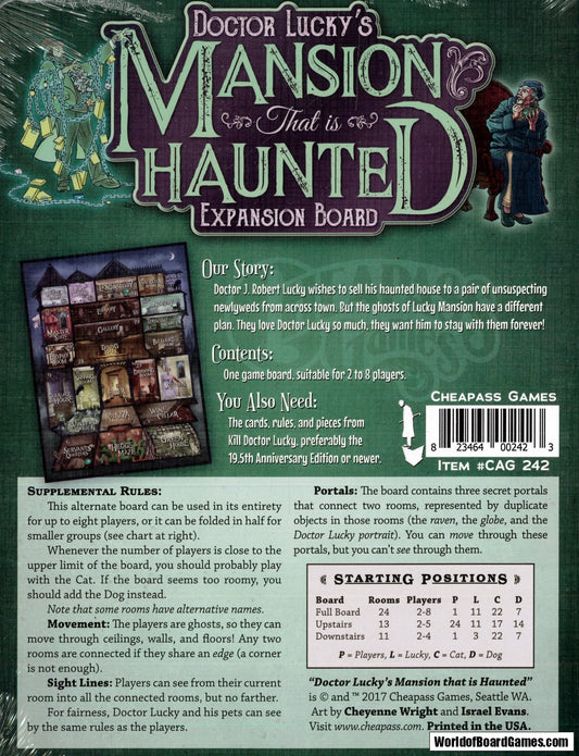 Kill Doctor Lucky: Doctor Lucky's Mansion That is Haunted