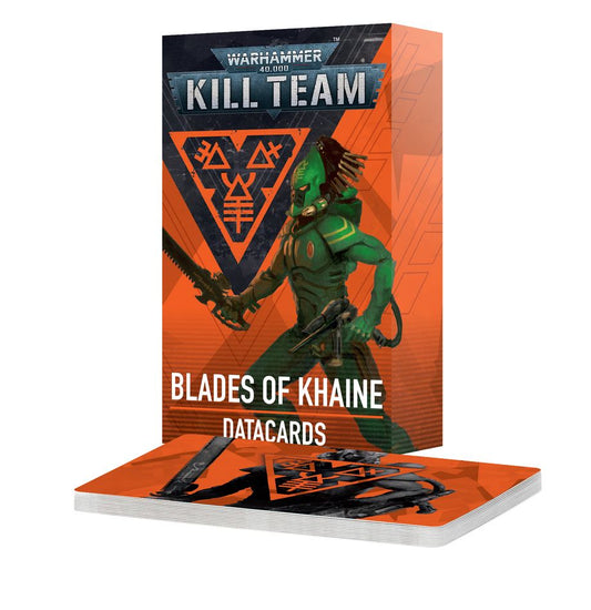 Warhammer 40,000 Kill Team: Blades of Khaine Datacards