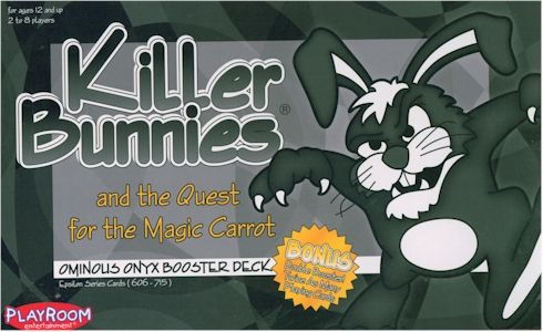 Killer Bunnies and the Quest for the Magic Carrot: Ominous Onyx Booster Deck