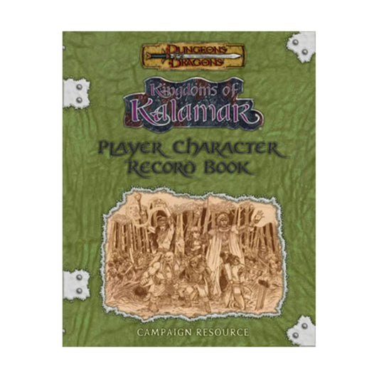 Kingdoms of Kalamar: Player Character Record Book
