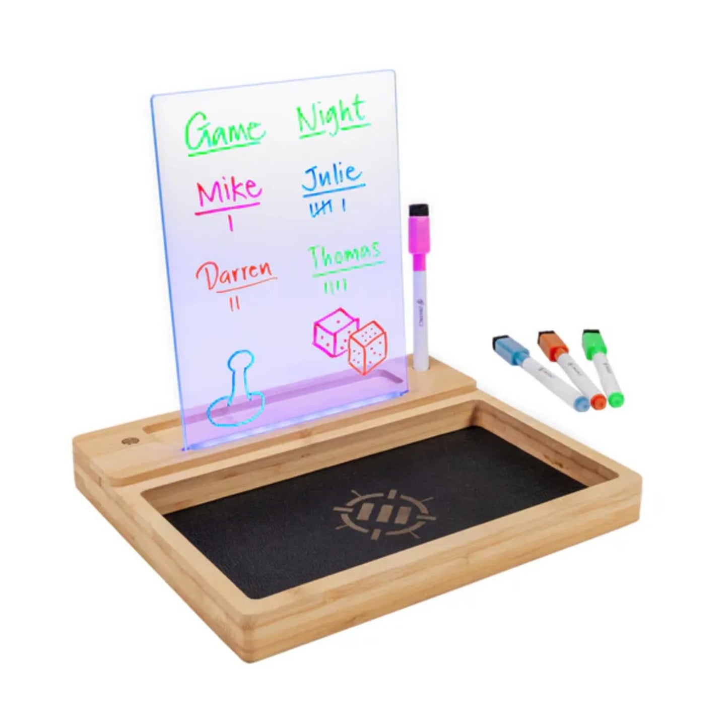 LED Writing Board and Dice Tray