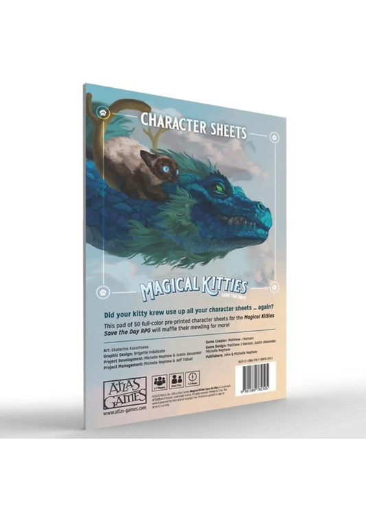 Magical Kitties Save the Day!: Character Sheets