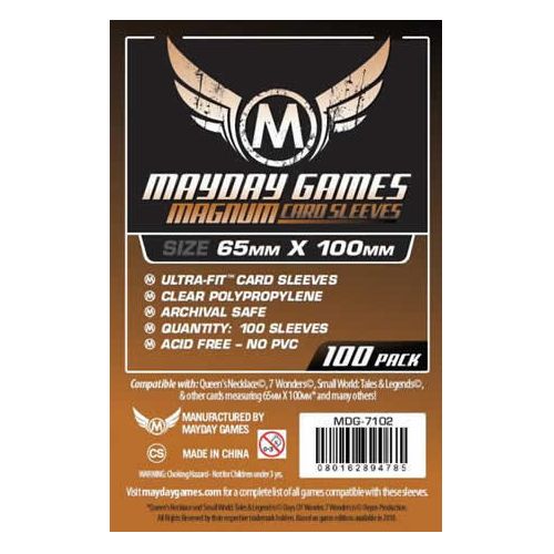 Magnum Card Sleeves (65x100mm, 100 Sleeves)