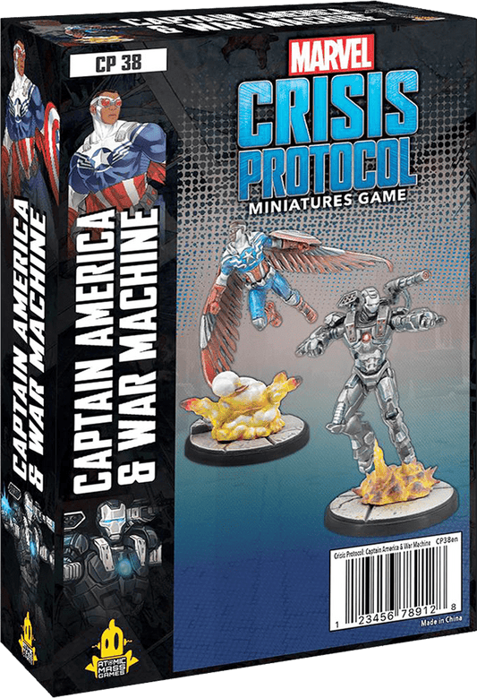 Marvel: Crisis Protocol - Captain America & War Machine