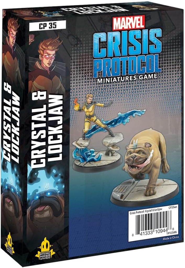 Marvel: Crisis Protocol - Crystal & Lockjaw