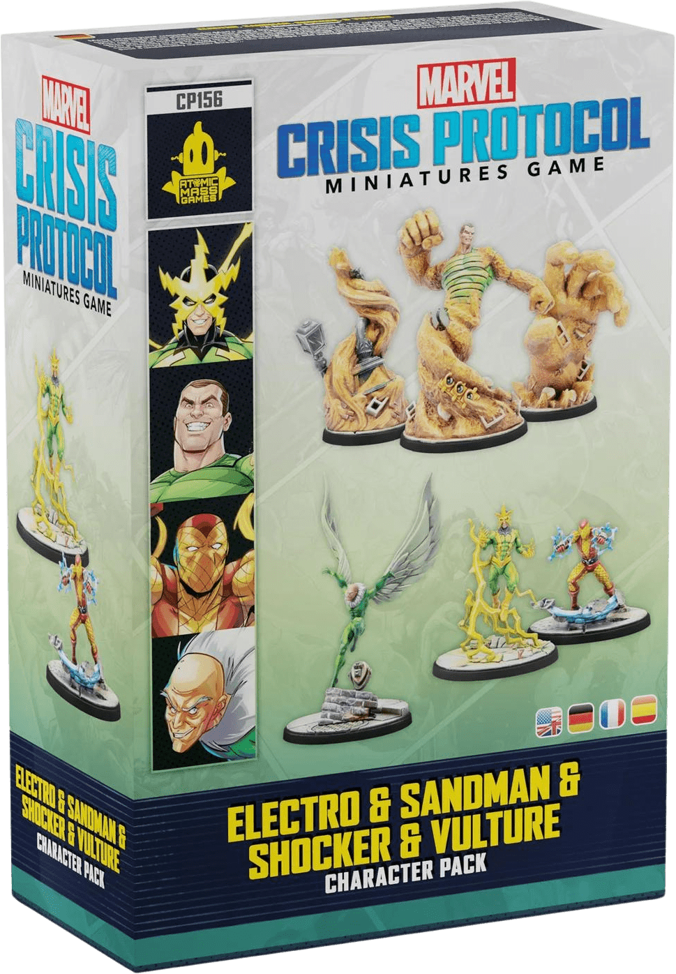 Marvel: Crisis Protocol - Electro & Sandman & Shocker & Vulture Character Pack