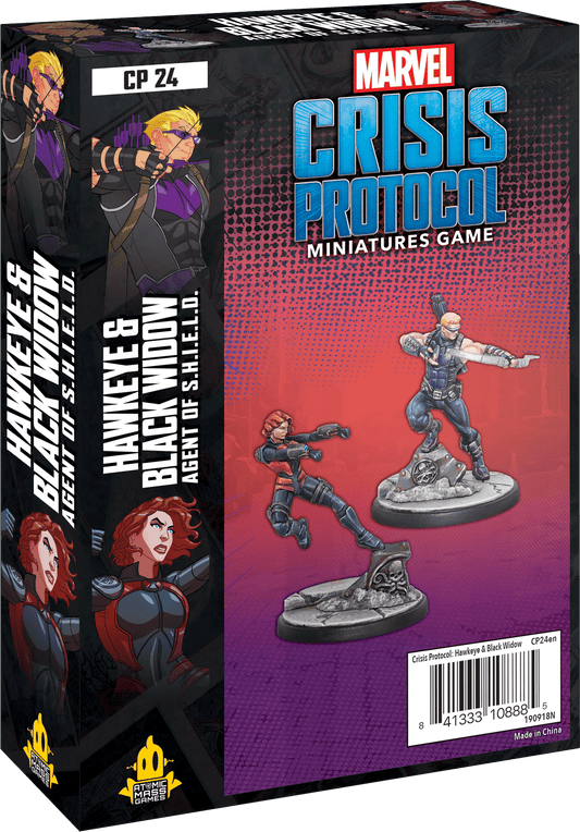 Marvel: Crisis Protocol - Hawkeye & Black Widow, Agent of S.H.I.E.L.D.