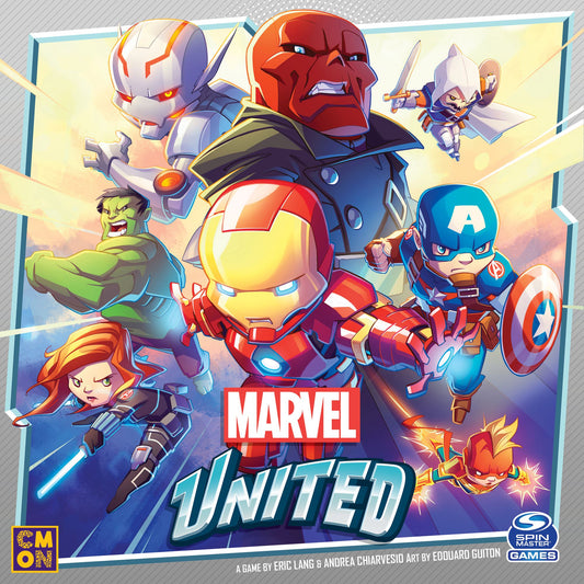 Marvel United (Plastic Wrap Removed - Contents Unplayed & Unpunched)