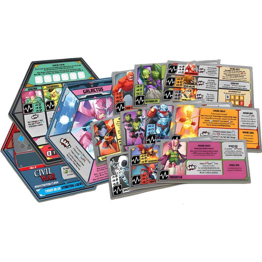 Marvel United: Multiverse - Cardboard Villain Dashboards