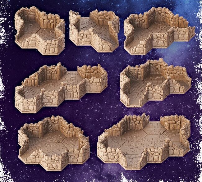 Masters of the Universe: 3D Ruins Set