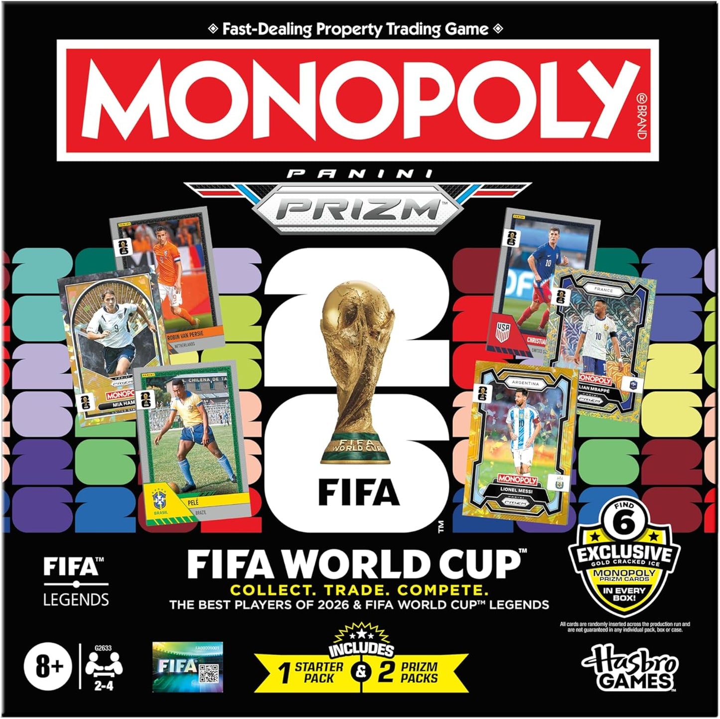 Monopoly: Panini Prizm - FIFA World Cup Edition