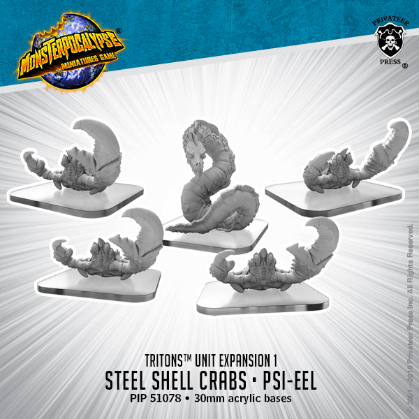 Monsterpocalypse: Protectors - Psi-Eel & Steel Shell Crabs