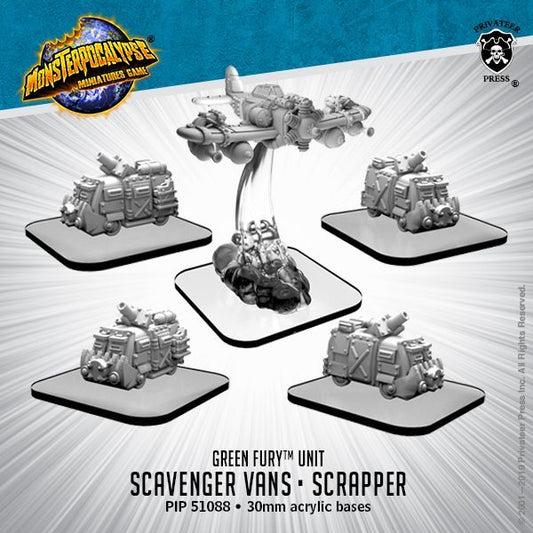 Monsterpocalypse: Protectors - Scrapper & Scavenger Vans