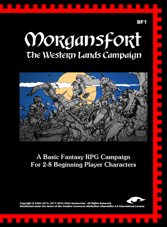 Basic Fantasy: Morgansfort - The Western Lands Campaign