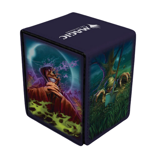 Magic: The Gathering - Duskmourn Exhume, Crypt Ghast / Damnation Alcove Flip Deck Box (Guest Art 1)