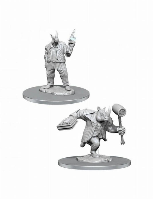 Magic: The Gathering Miniatures - Freelance Muscle and Rhox Pummeler