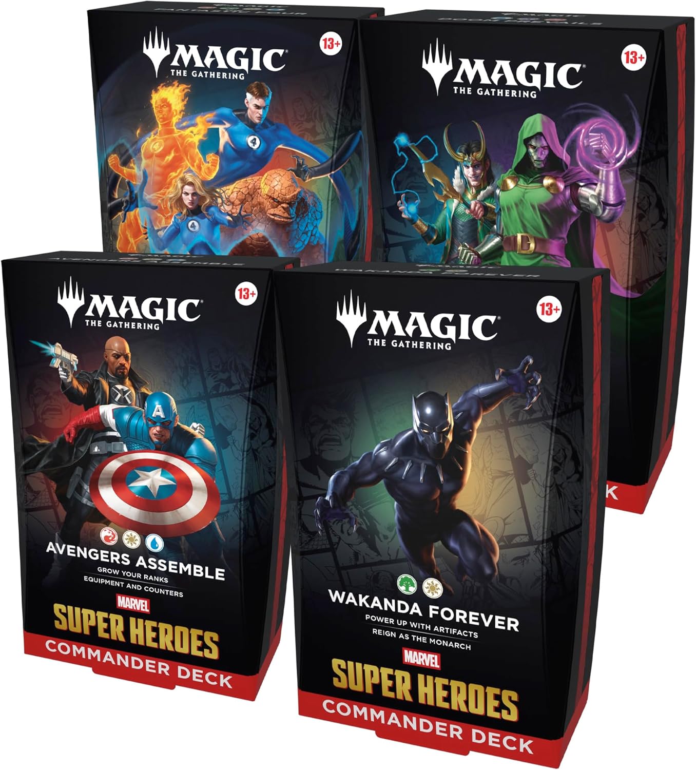 Magic: The Gathering - Marvel Super Heroes Commander Decks (Collector's Edition)