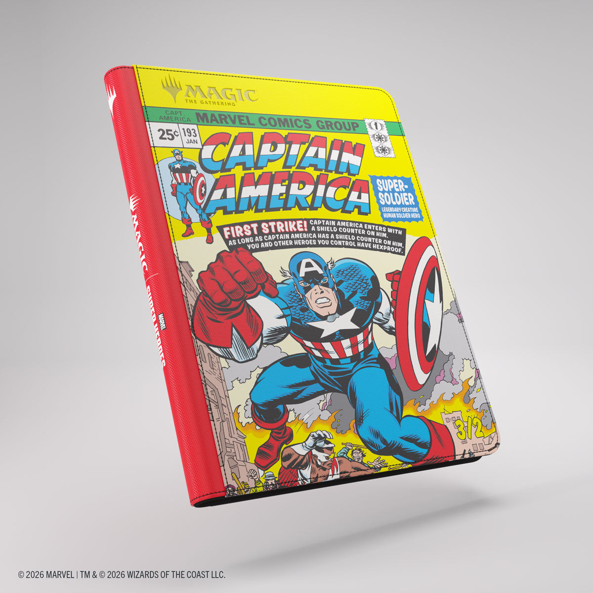 Magic: The Gathering - Marvel Super Heroes: Zip-Up Album 18-Pocket - Captain America / Black Panther