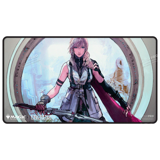 Magic: The Gathering - Final Fantasy Lightning, Army of One Black-Stitched Playmat