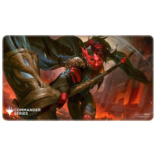 Magic: The Gathering - Commander Series - Karlach, Fury of Avernus Stitched Playmat