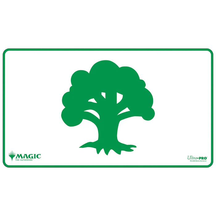 Magic: The Gathering - Mana 8 Forest Stitched-Edge Playmat